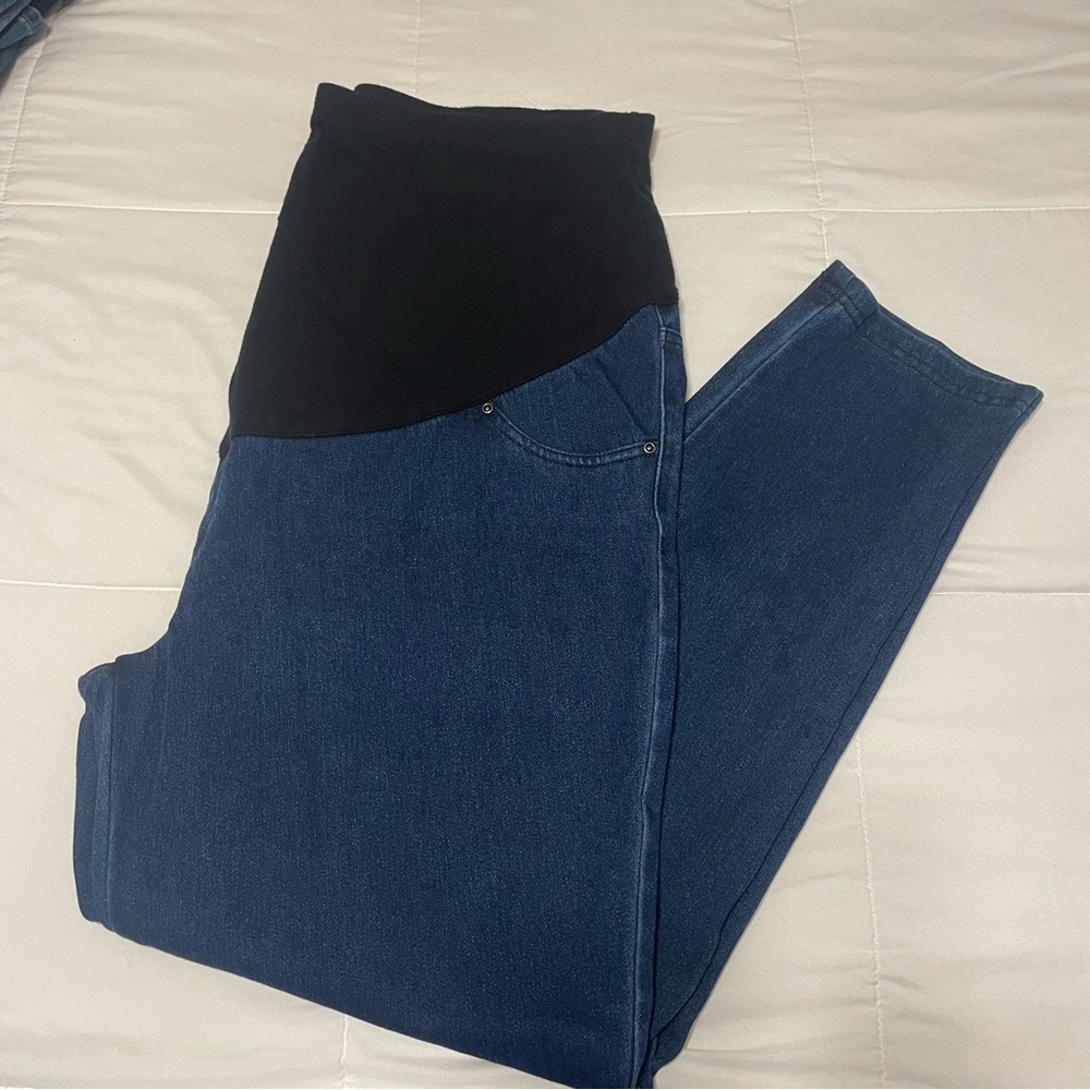 Time & Tru Maternity Skinny Jeans Size XL (16/18)